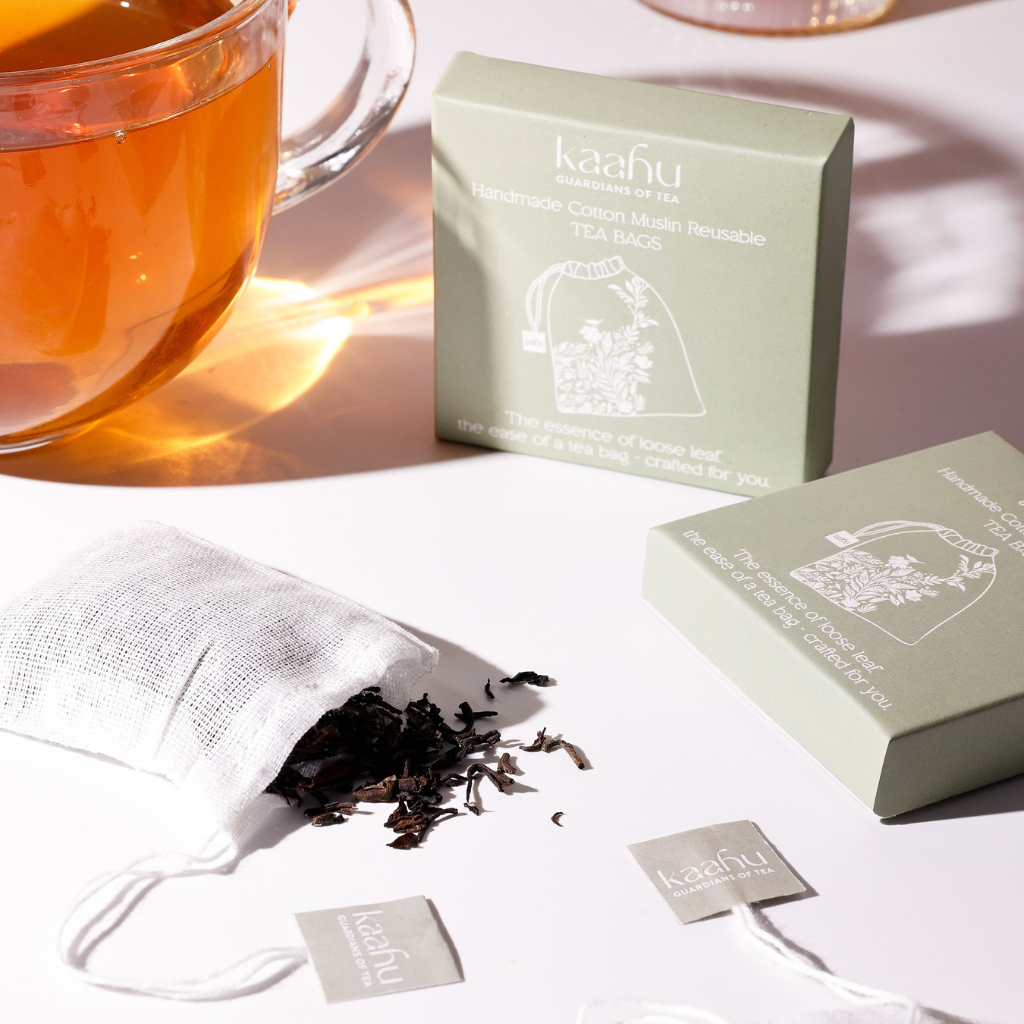 Cotton Muslin Reusable Tea Bags
