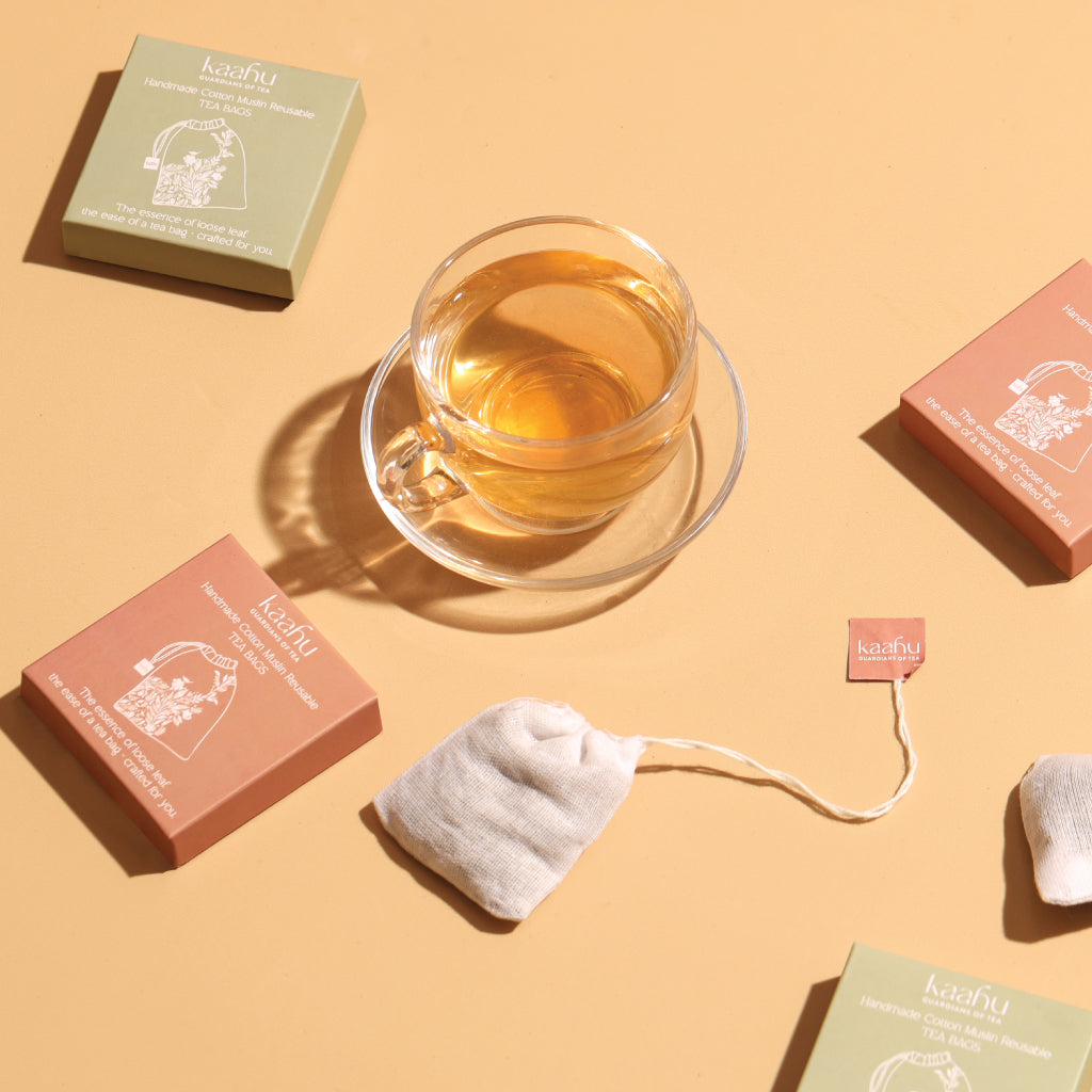 Cotton Muslin Reusable Tea Bags